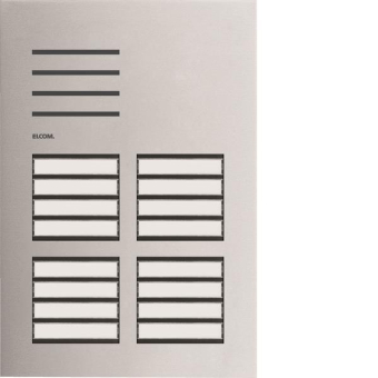 ELCOM Türstation Audio 16/2 2D   REQ016Y 