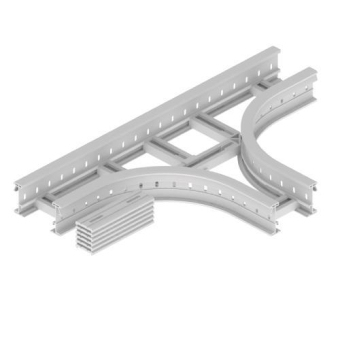Unex T-Stück lichtgrau          67218-04 
