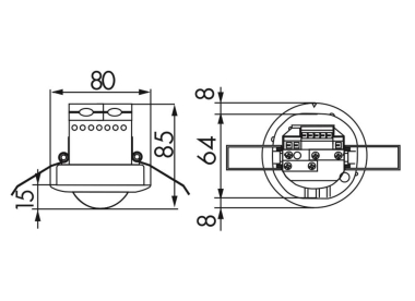 BEG Präsenzmelder PD2-Master,      92258 
