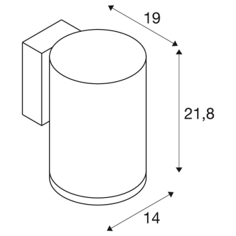SLV ENOLA ROUND L single Outdoor 1003440 