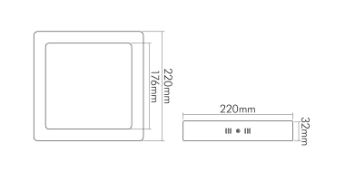 Nobile LED Panel Aufbau 220 Q 1561611311 