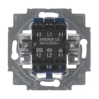 BJ Wippschalter-Einsatz  2400/6/6 US-101 