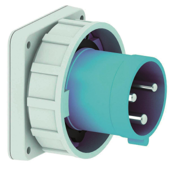 Bals Flanschgerätestecker TE gerade 2835 