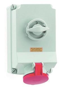 BALS CEE Wandsteckdose 63A 5-polig 16603 