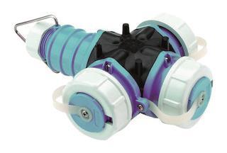 BALS CEE Schuko-Dreiwegekupplung 16A 749 