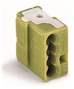 WAGO 243-722 4-Leiter-Federleiste,PUSH 