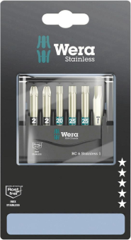 Wera Bit-Check 6 Stainless 1 05073634001 