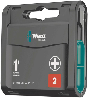 Wera Bits           Bit-Box 20 RZ PH 2 
