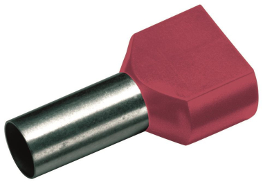 Cimco Aderendhülsen isoliert rot  182482 