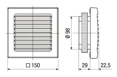 MAICO Innengitter Kst            ESG10/2 
