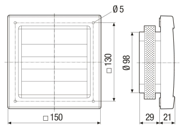 MAICO Verschlussklappe            AP100B 