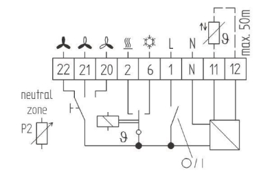 Eberle Klimaregler        KLR-E 52552 4p 