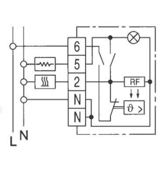 Eberle Raumtemperaturregler   RTR-E 6181 