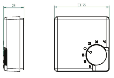 Eberle Raumtemperaturregler   RTR-E 3545 