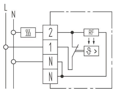 Eberle Raumtemperaturregler   RTR-E 3521 