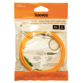 Televes Optisches Kabel 0,5m  OSK05SCAPC 