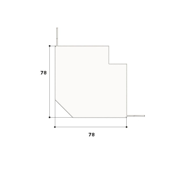 GGK Ausseneck für LFG 60x90         3018 