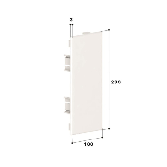 GGK Endplatte für FB 100x230       14117 