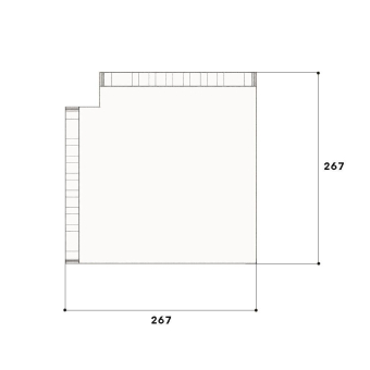 GGK 14114 Flachwinkel FB 60x230-9010 