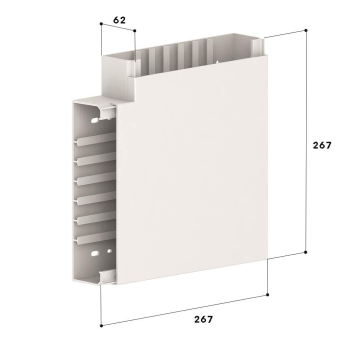 GGK 14114 Flachwinkel FB 60x230-9010 