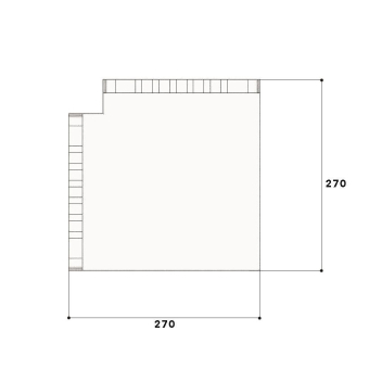 GGK Flachwinkel für FB 100x230     14118 