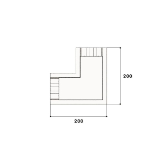 GGK 18375 Flachwinkel BR BR 60x110/80-FW 