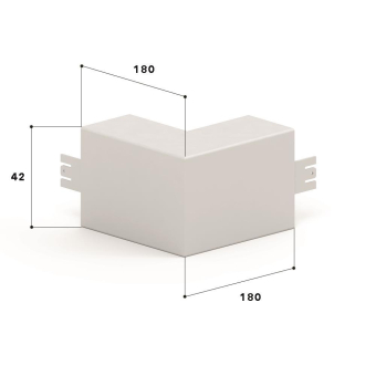 GGK LFS-Ausseneck 40x60mm  LFS/AE40X60RW 
