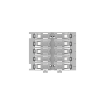 WAGO 221-2535 Befestigungsadapter, 