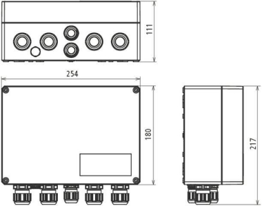 Dehn PV Überspannungsbox 2 String 