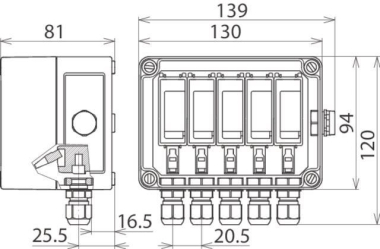 DEHN Überspannungsableiter Typ 2 