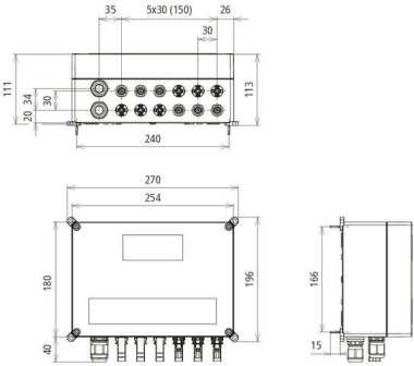 Dehn 900931  DCU 2 YPV 1100 3M 1S MC4 FM 
