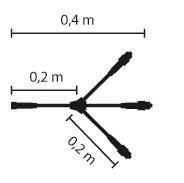 S&H Quick Fix Verteilerkabel 3+3   59389 