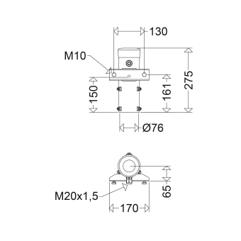 SCHUC Mastaufsatz für          757399006 
