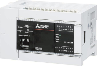 Mitsubishi CPU DC24V        FX5U-32MR/DS 