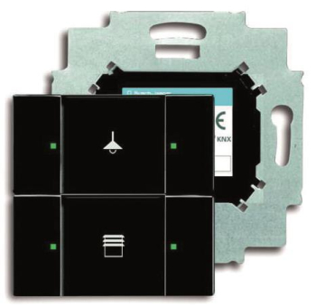 BJ Tastsensor, 2-fach m.Bus- 6126/01-885 