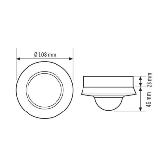 ESY Decken-  PD-C360i/24 DUOplus-SM weiß 