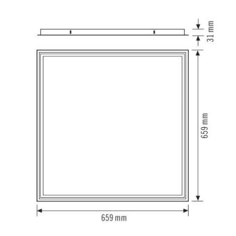 Esylux JUNA MOUNTING FRAME    EQ10600487 