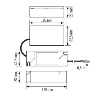 Esylux CELINE-2 PNL 625 DDP   EQ10132506 
