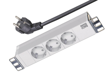 EFB 10z Steckdosenleiste 3f 1HE   ESP.70 