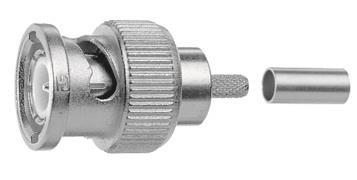 TEGA BNC-Kabelstecker gerade   100023357 