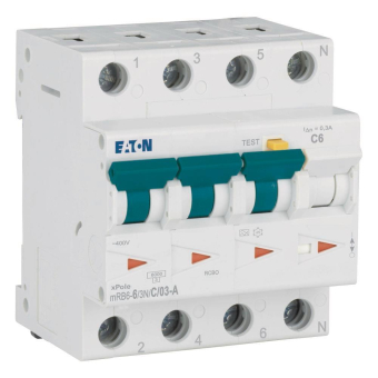 EATON mRB6-6/3N/C/03-A FI/LS 6A   120665 