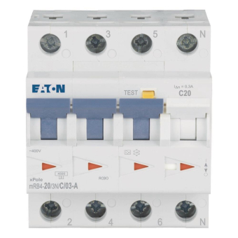 EATON mRB4-20/3N/C/03-A FI/LS 20A 120681 