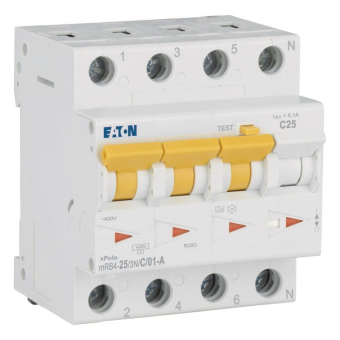 EATON mRB4-25/3N/C/01-A FI/LS 25A 120680 
