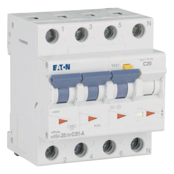 EATON mRB4-20/3N/C/01-A FI/LS 20A 120679 