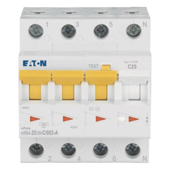 EATON mRB4-25/3N/C/03-A FI/LS 25A 120682 