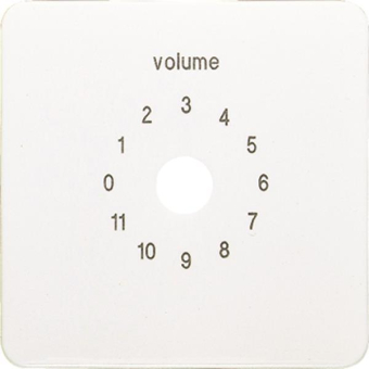 JG Abd. f. Lautstärkeregler  CD 594-8 WW 