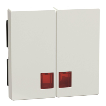 Merten Doppelwippe m.rotem  MEG3456-0325 