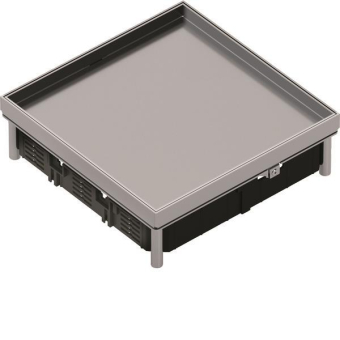 Hager Edelstahlkassette Q12   EKQ120BL15 