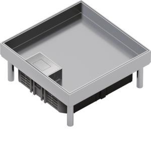 Hager Edelstahlkassette Q06   EKQ060LE25 