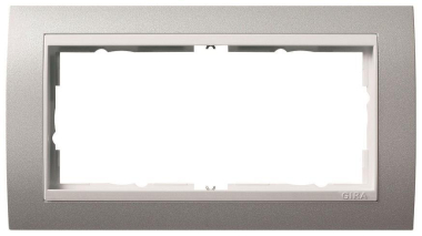 GIRA 1002326 Abdeckrahmen 2f o.Mittelst. 